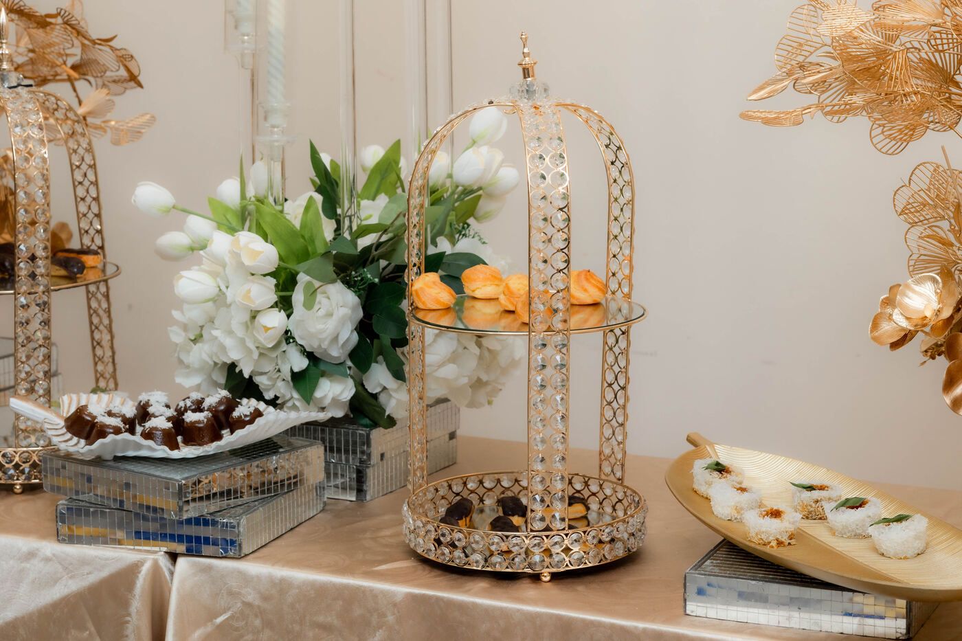 Event dining and setup detail